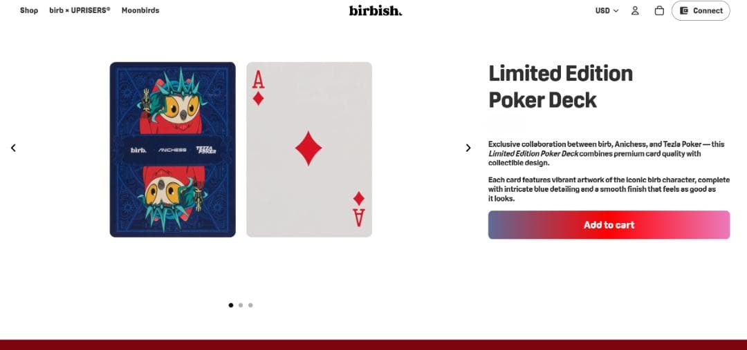 birb リミテッドエディション ポーカーデック　新品・未使用・未開封