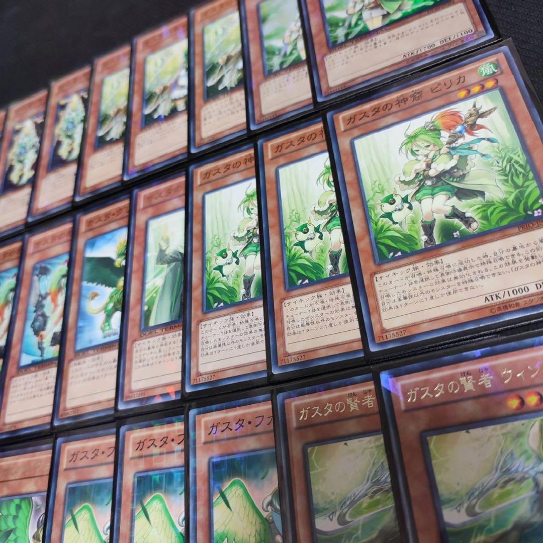 遊戯王　ガスタ　本格構築デッキ　36