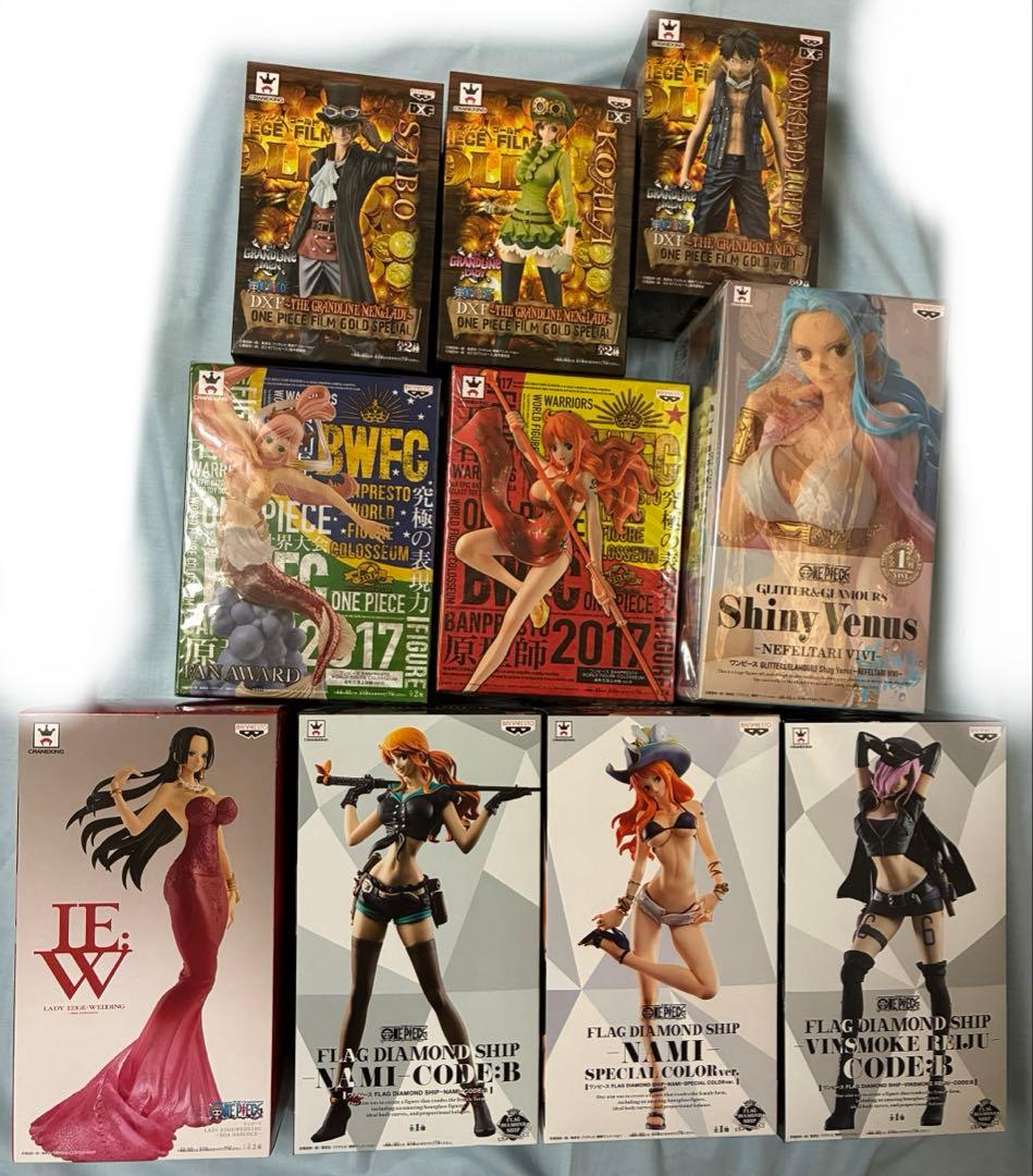 K*K様 ワンピース フィギュア 10体セット まとめ売り ナミ ハンコック ビ