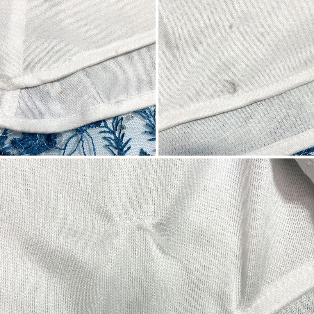 AngelR エンジェルアール レースデザインビジュータイトロングドレス