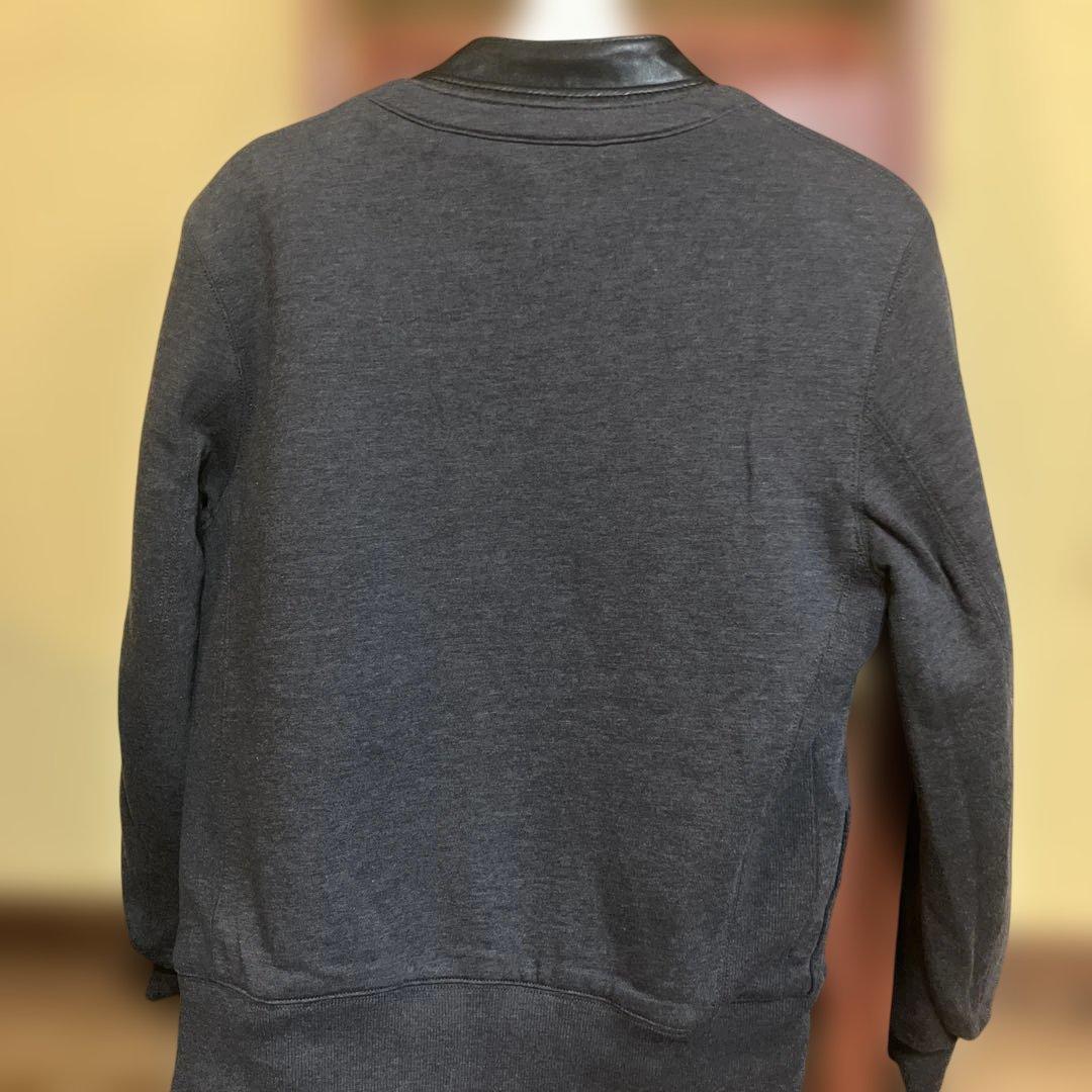 COACH Championコラボ ブラックレザーシングルライダースリバーシブル