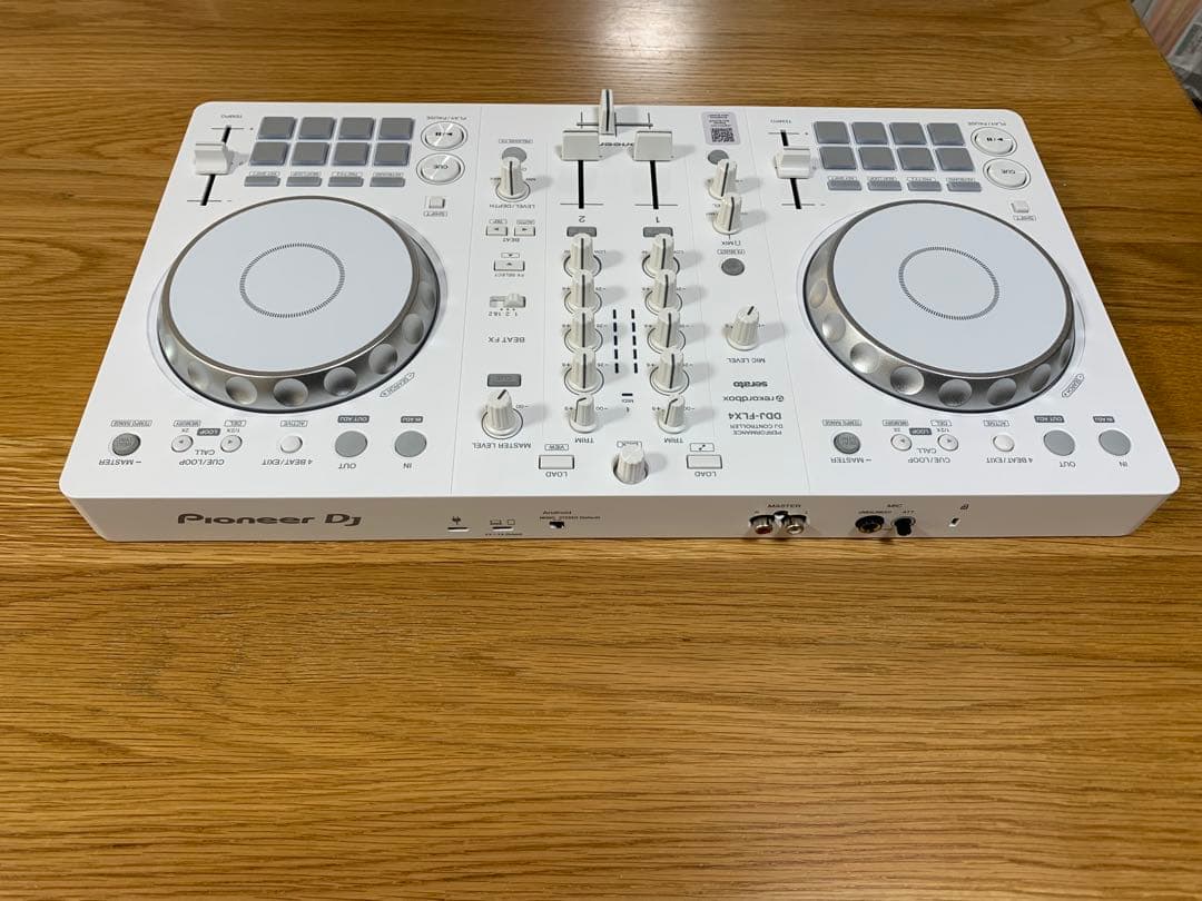 【新品に近い】DDJ-FLX4-W Pioneer DJ DJコントローラー
