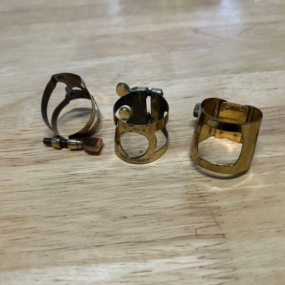 テナーサックス　リガチャー 3点セット