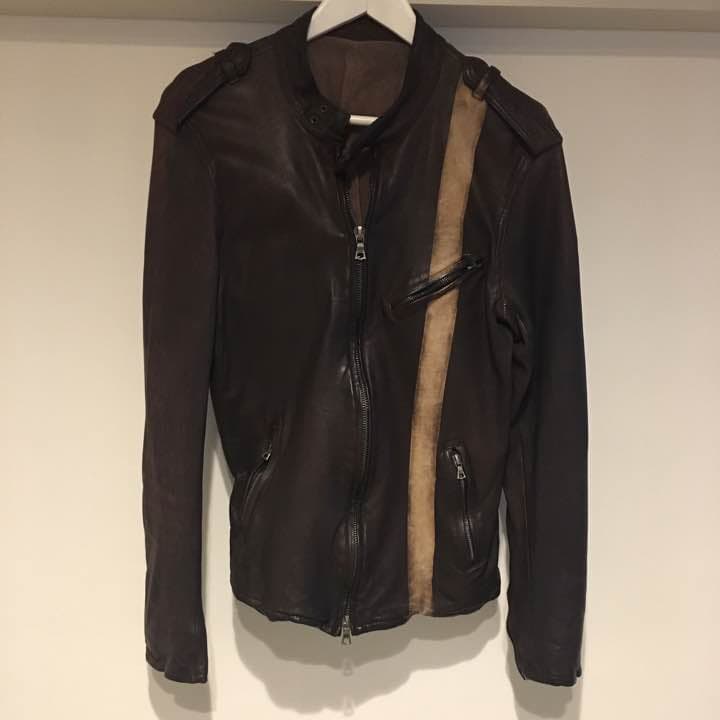 backlashバックラッシュ レザーライダースジャケット