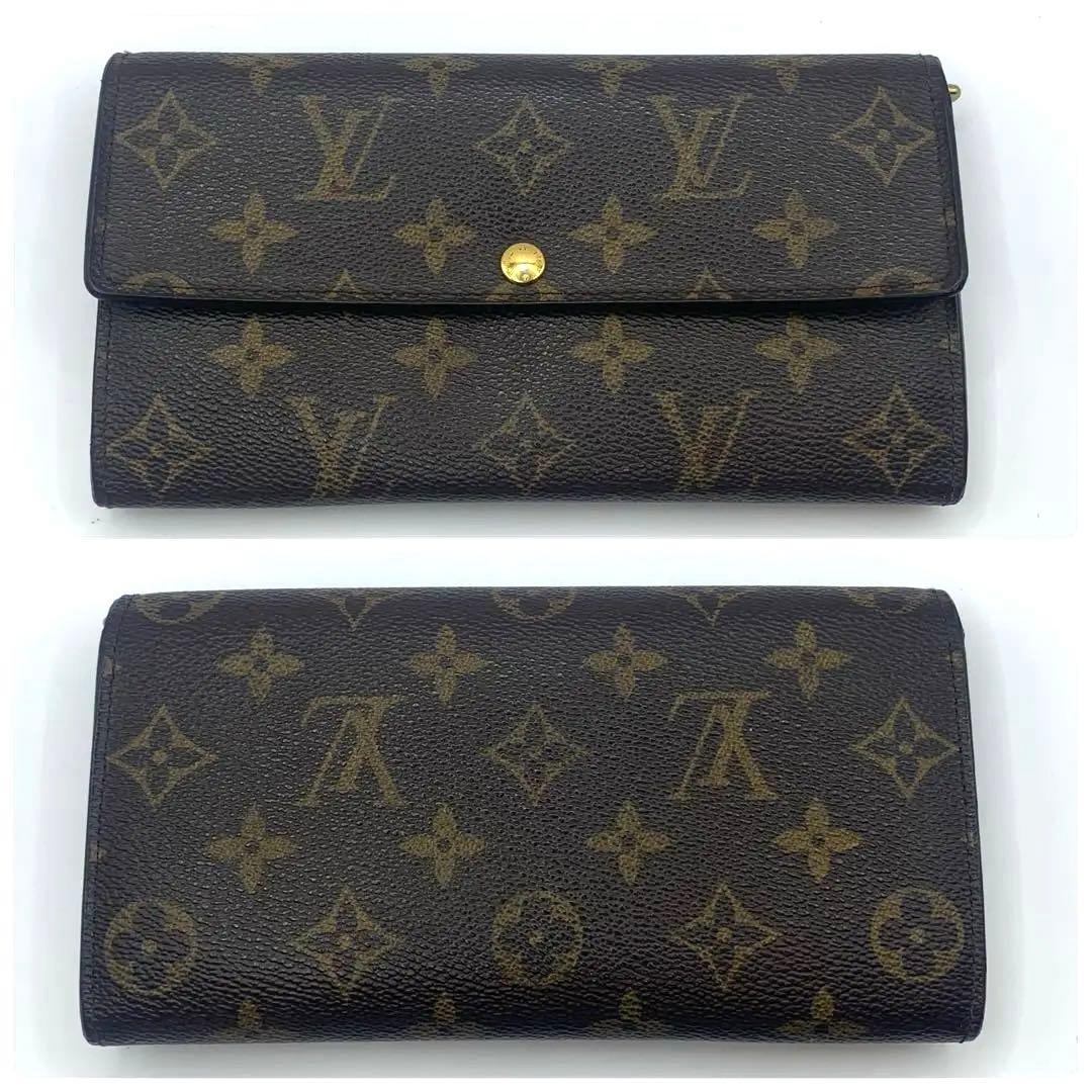 ルイヴィトン 長財布 ポルトフォイユ モノグラム 二つ折り財布 財布 折り財布