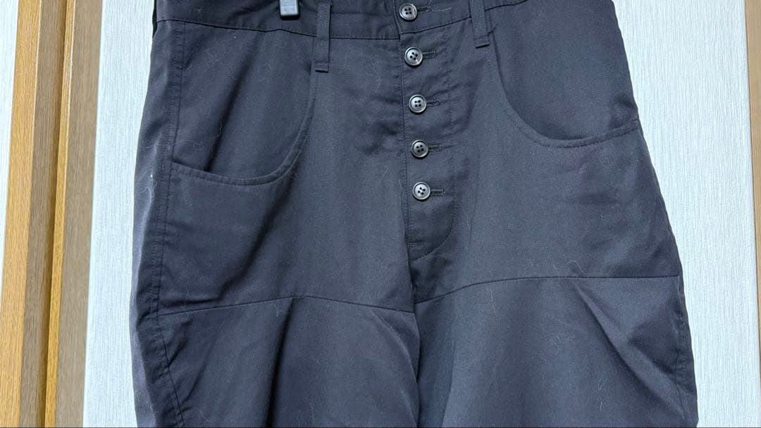 NEMETH ネメス ブラック サルエルパンツ サイズM