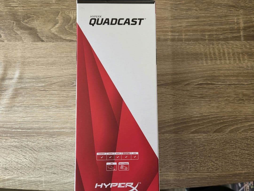 HyperX QuadCast スタンドアロンマイク