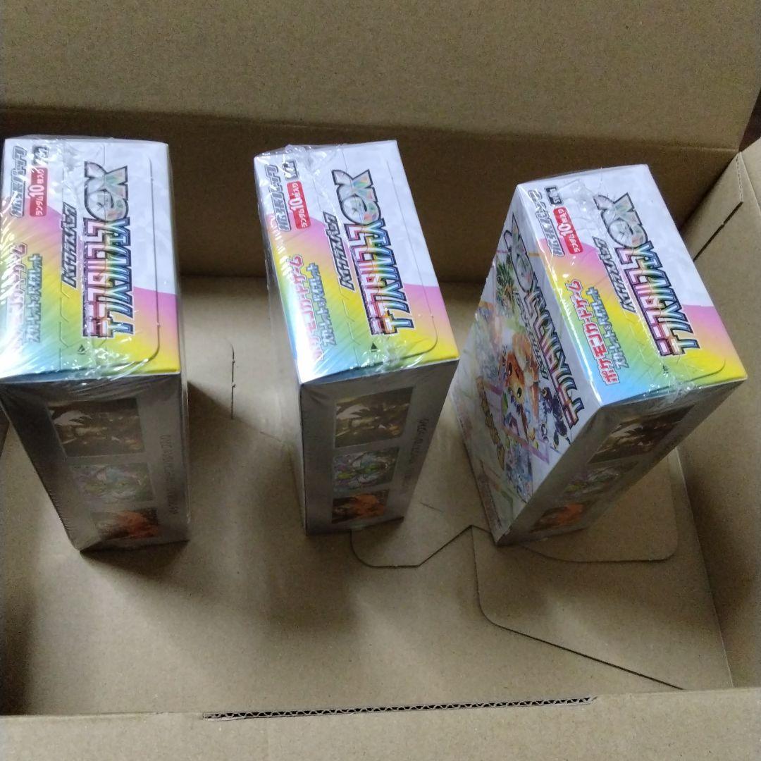ポケカ シュリンクつき テラスタルフェスex (10パック入り) ×３ボックス