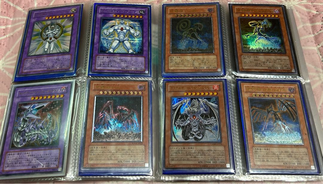 遊戯王OCGカード１１６枚セットケース、スリーブ入り