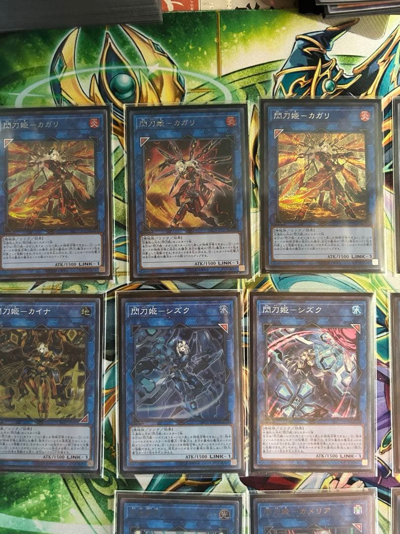 遊戯王　閃刀姫デッキパーツ　イラスト違い　シク有り