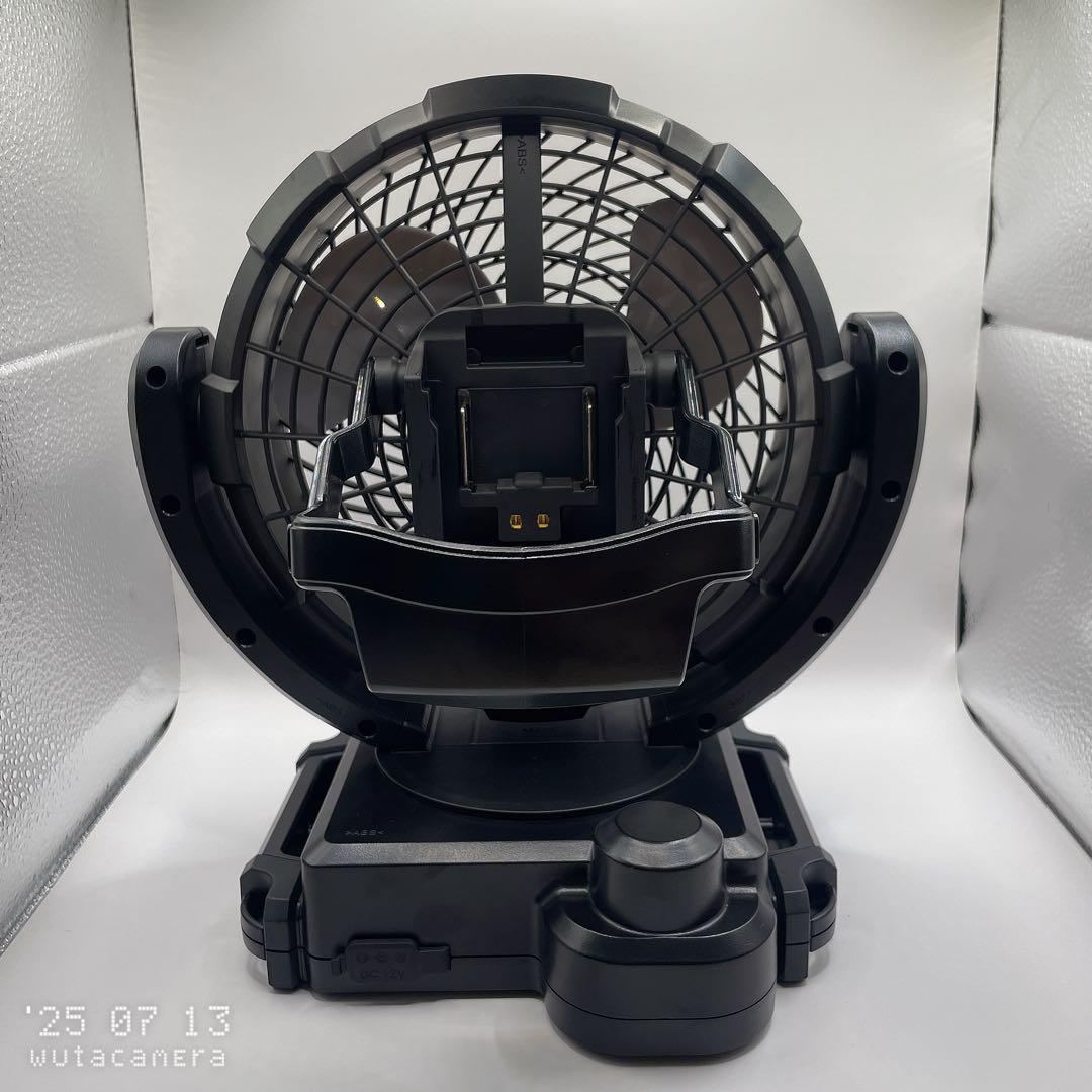 「ブラック塗装」マキタ 充電式ファン フィールドファン 扇風機 サーキュレーター