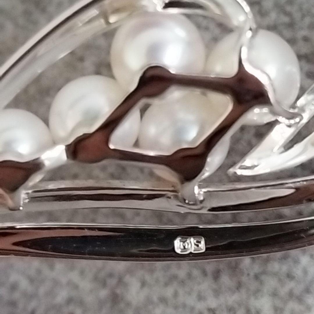 MIKIMOTO ミキモト シルバーブローチ アクセサリー フォーマル