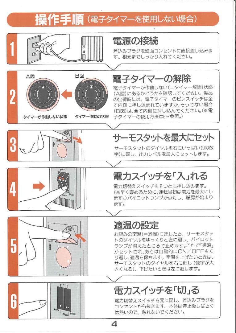 デロンギ DeLonghi 311115-TE オイルヒーター