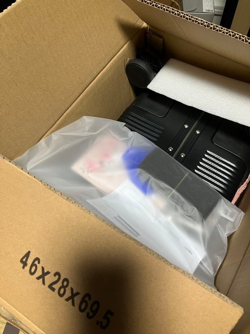 B4U スーツケース黒　M