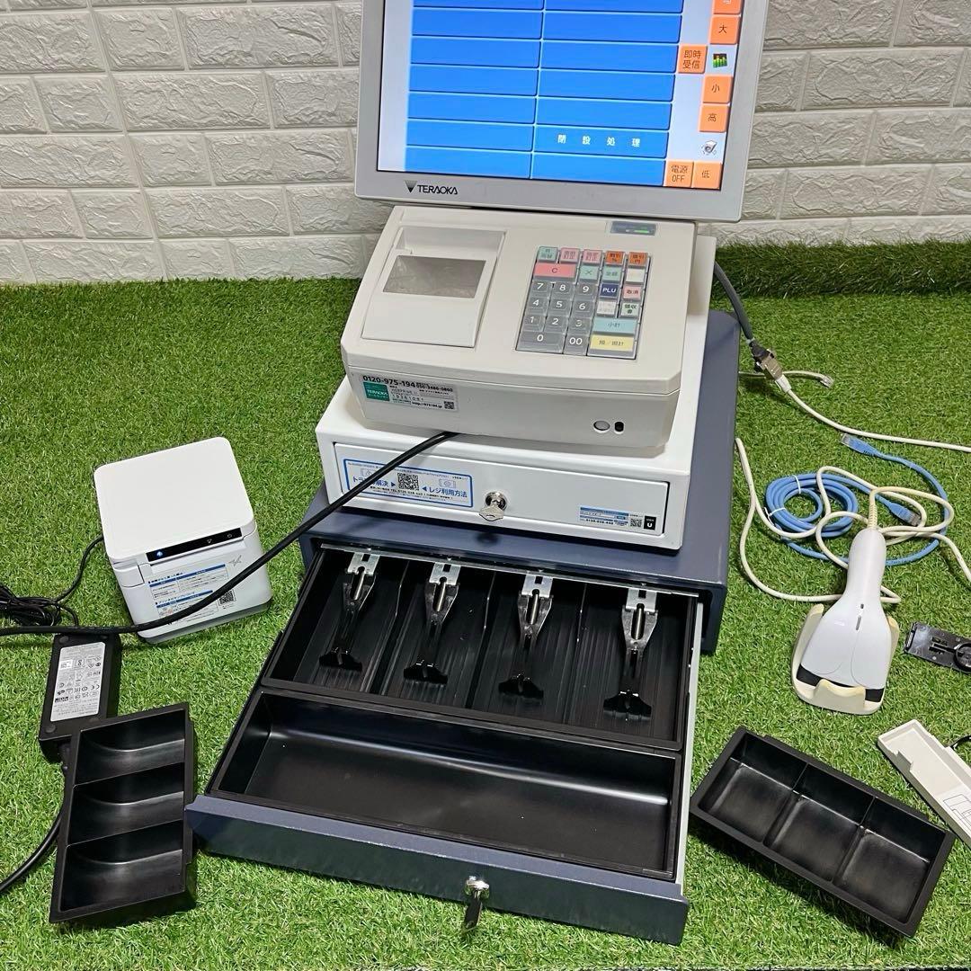 寺岡精工 TERAOKA web primeIII 卓上レジスタPOSまとめ売り