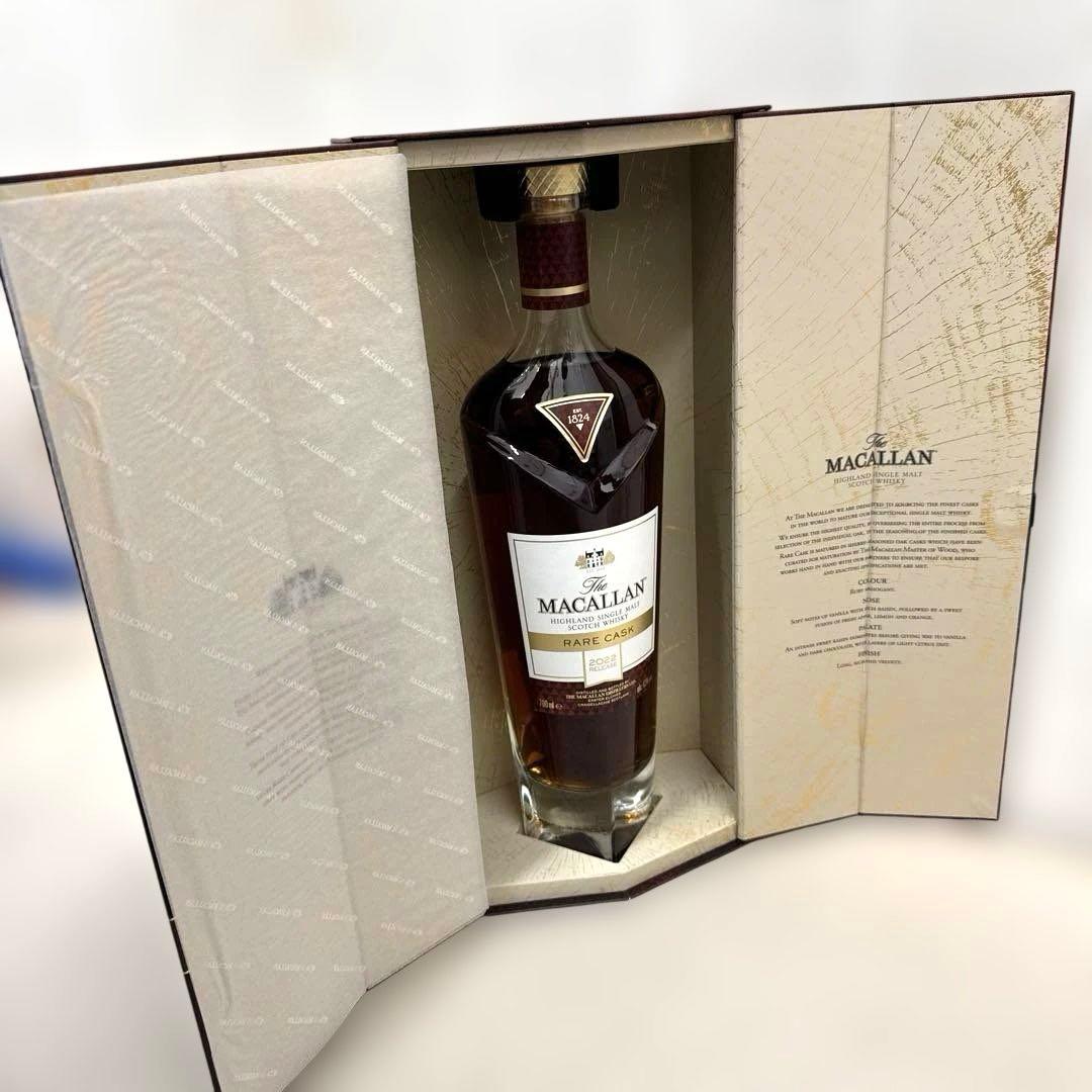 未開栓　ザ・マッカラン　レアカスク　2022 700ml
