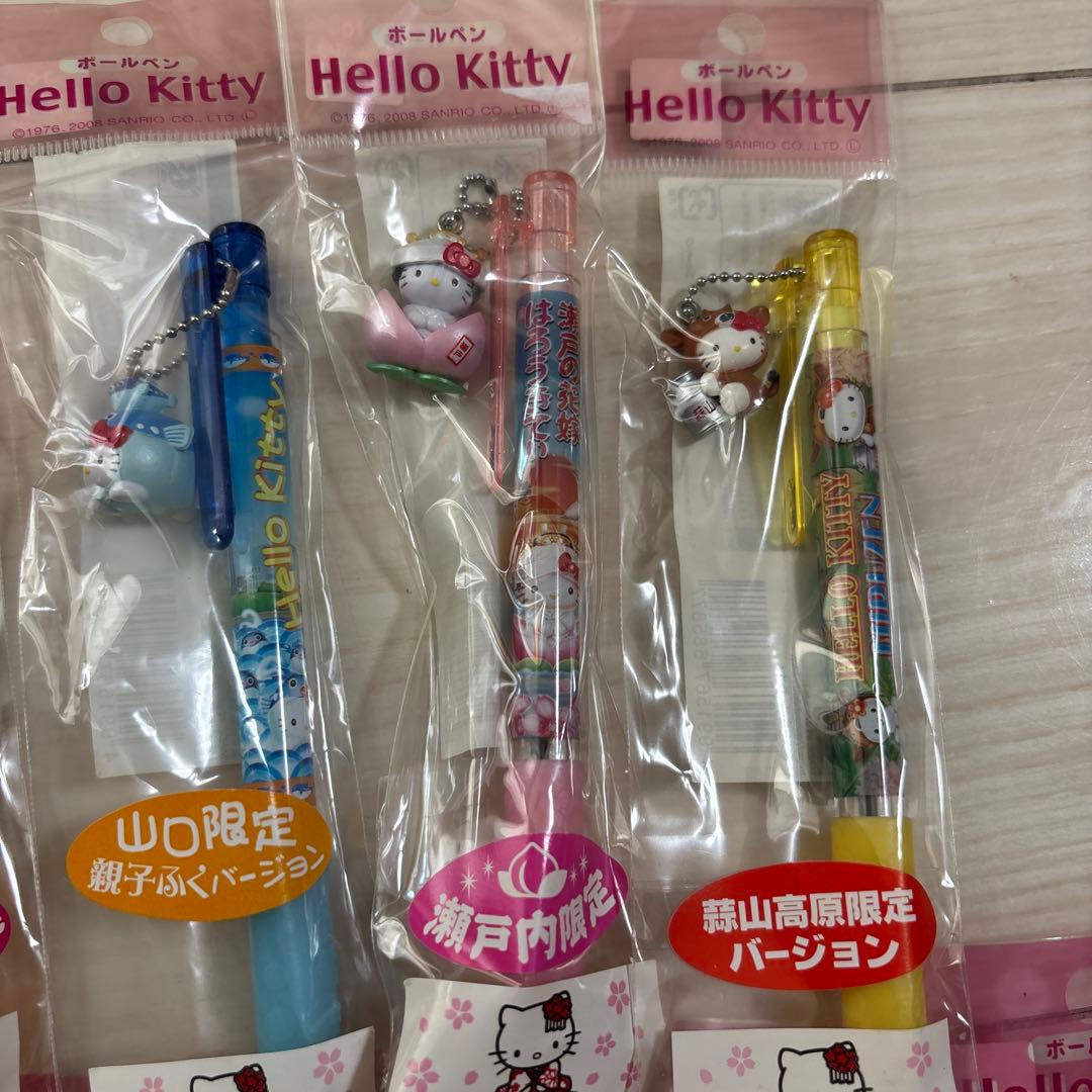 U*C様 ハローキティ ご当地限定ボールペン【中国地方①】11本セット