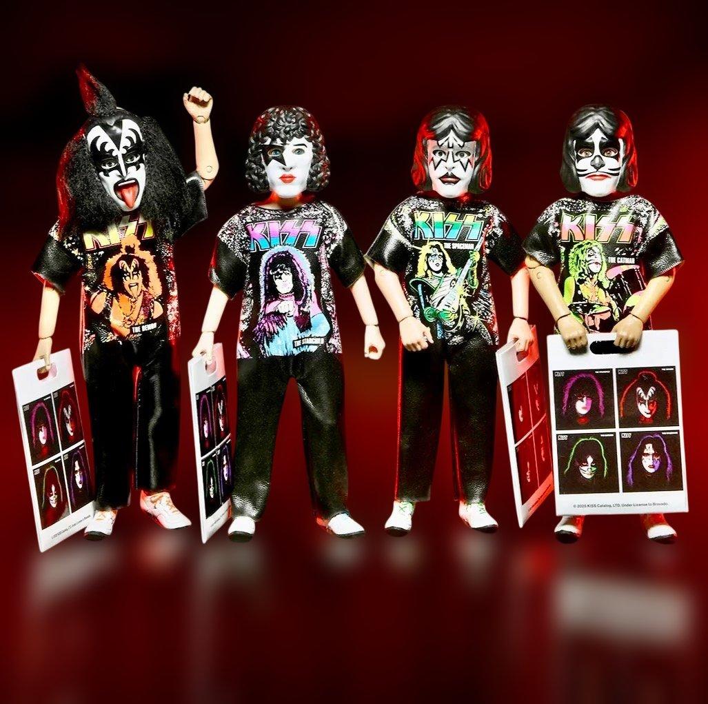 ベンクーパー ハロウィンキッズ KISS コスチュームフィギュアセット NECA