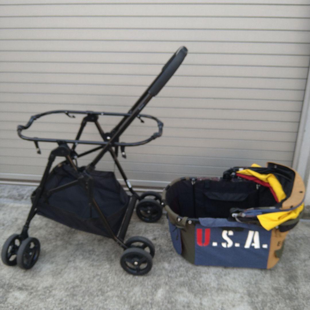 DOG DEPT No.11 犬用カート 迷彩柄