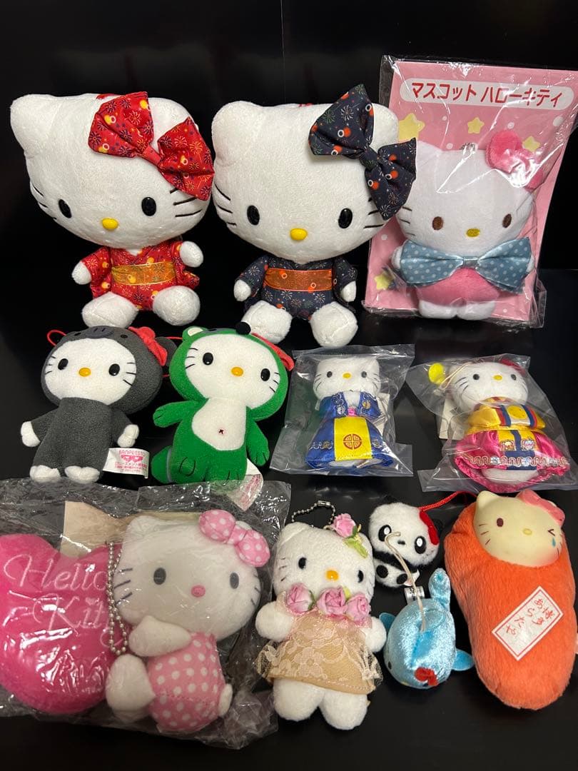 【新品/未開封】ハローキティ マスコット ボールチェーン ストラップ ご当地限定