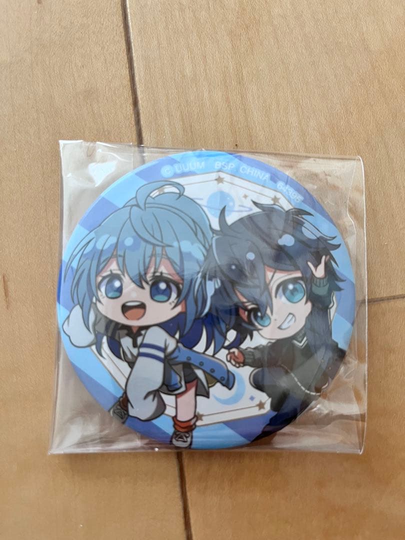 カラフルピーチ　缶バッジ　キーホルダー　セット