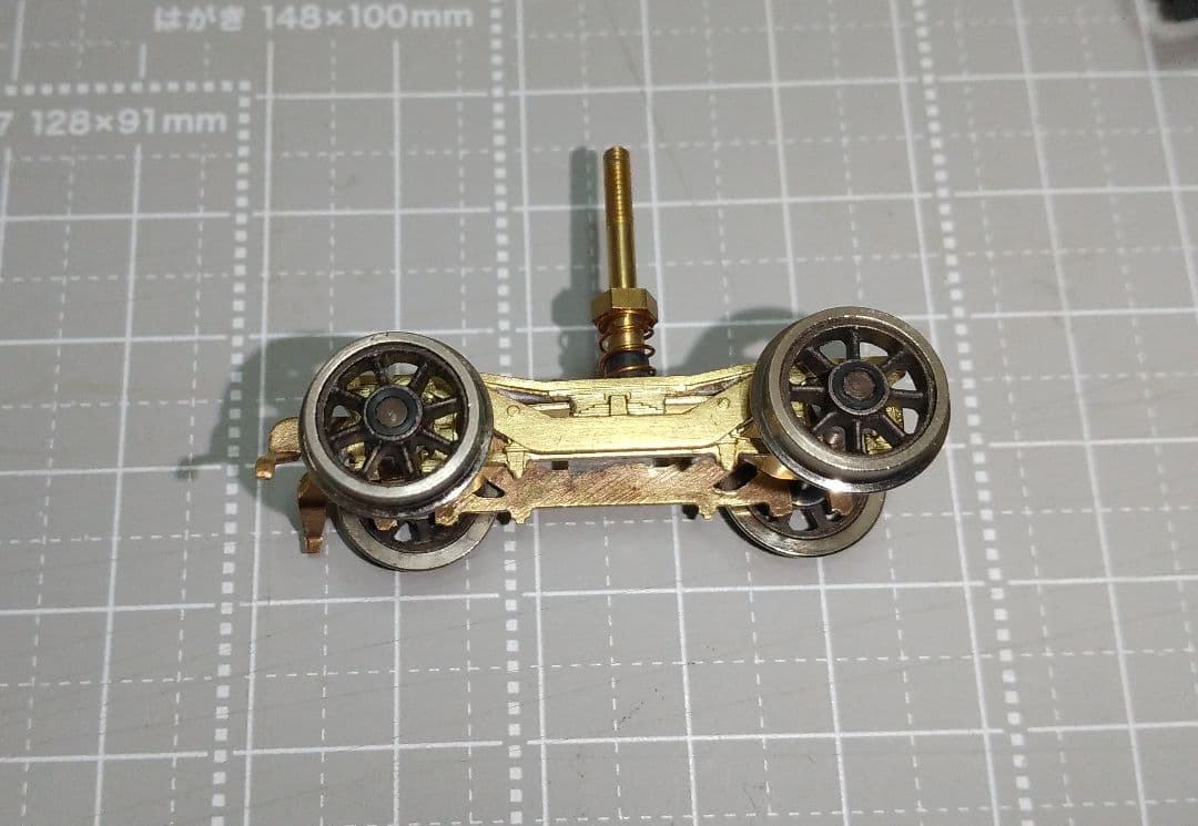 先台車、従台車、テンダー台車。 鉄道模型 、HOゲージ 、蒸気機関車 パーツ