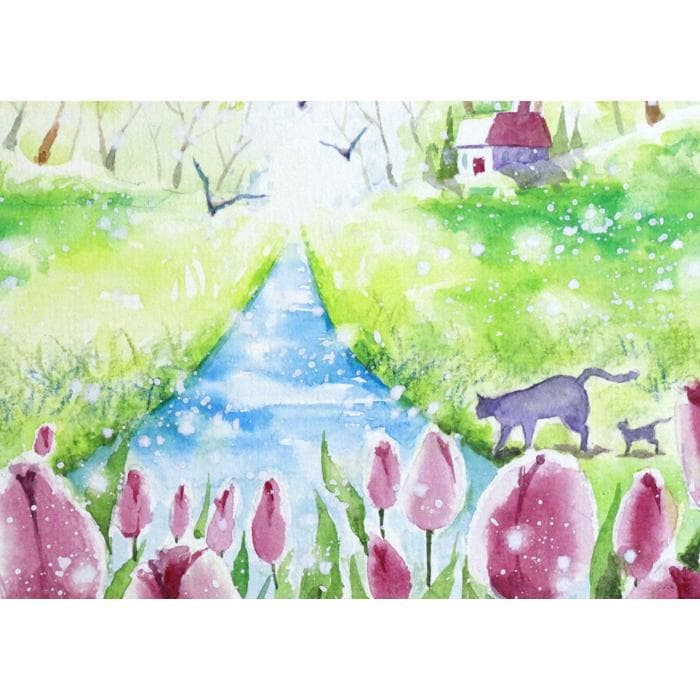 cherryさま専用5月（原画）春風の希望 ほか　6点おまとめ