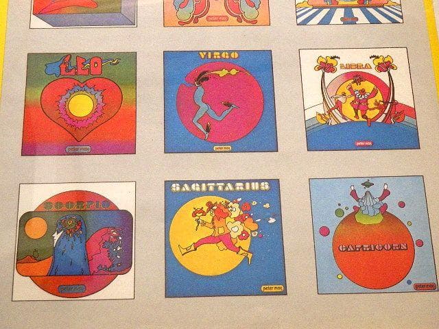 【限定値下】【額付】1970年代 ピーターマックス ビンテージ ポスター 貴重品