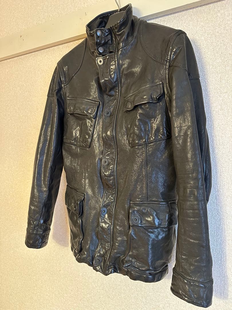バックラッシュ ジャパンステア レザー ライダース Mサイズ 美品