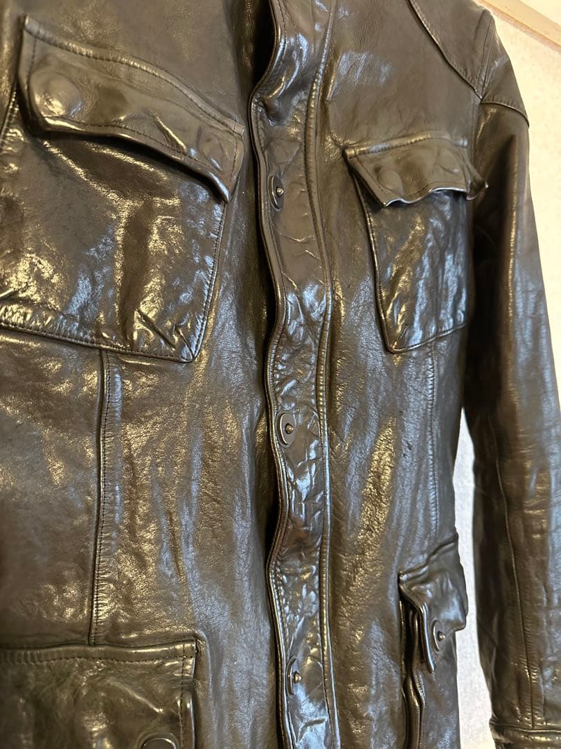 バックラッシュ ジャパンステア レザー ライダース Mサイズ 美品