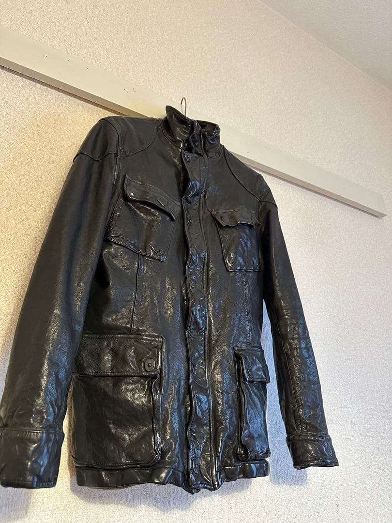 バックラッシュ ジャパンステア レザー ライダース Mサイズ 美品