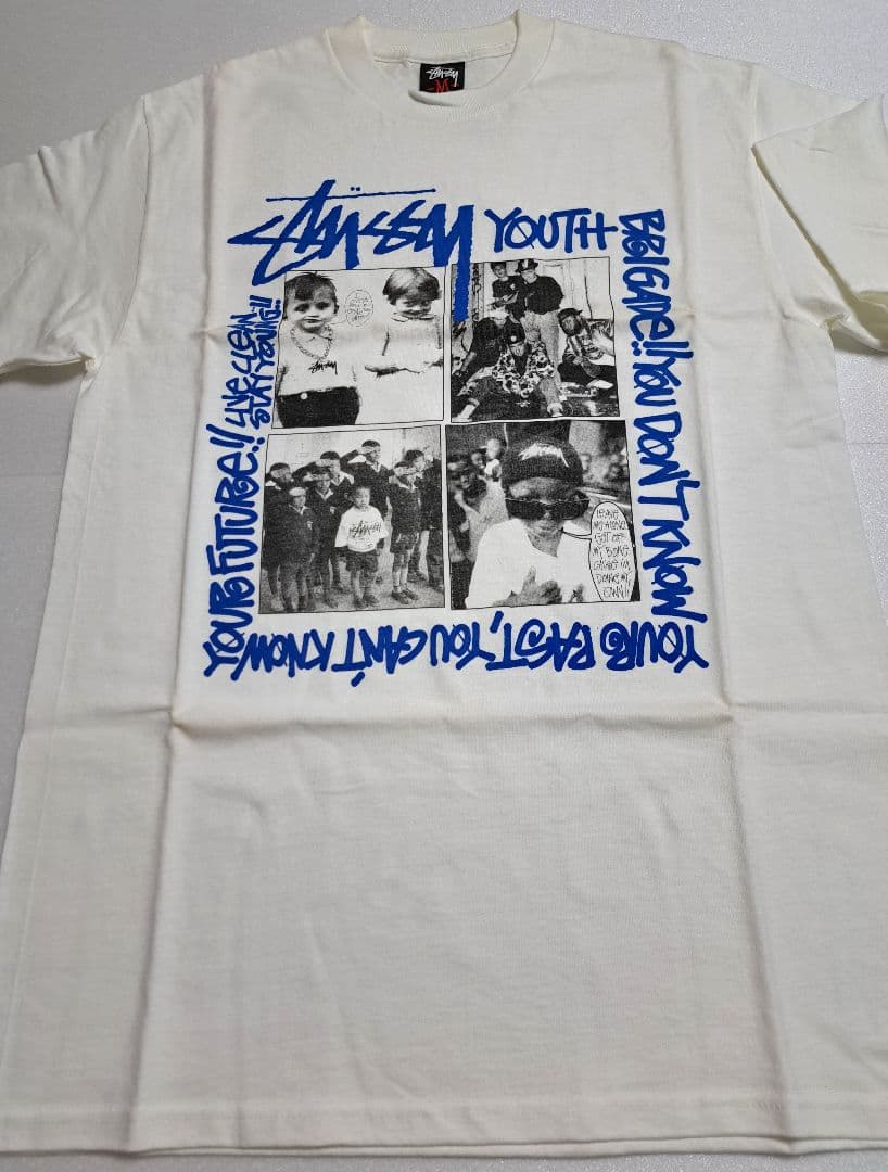 【新品・M】STUSSY 天王寺 ミオ チャプト 限定 T ／ 白