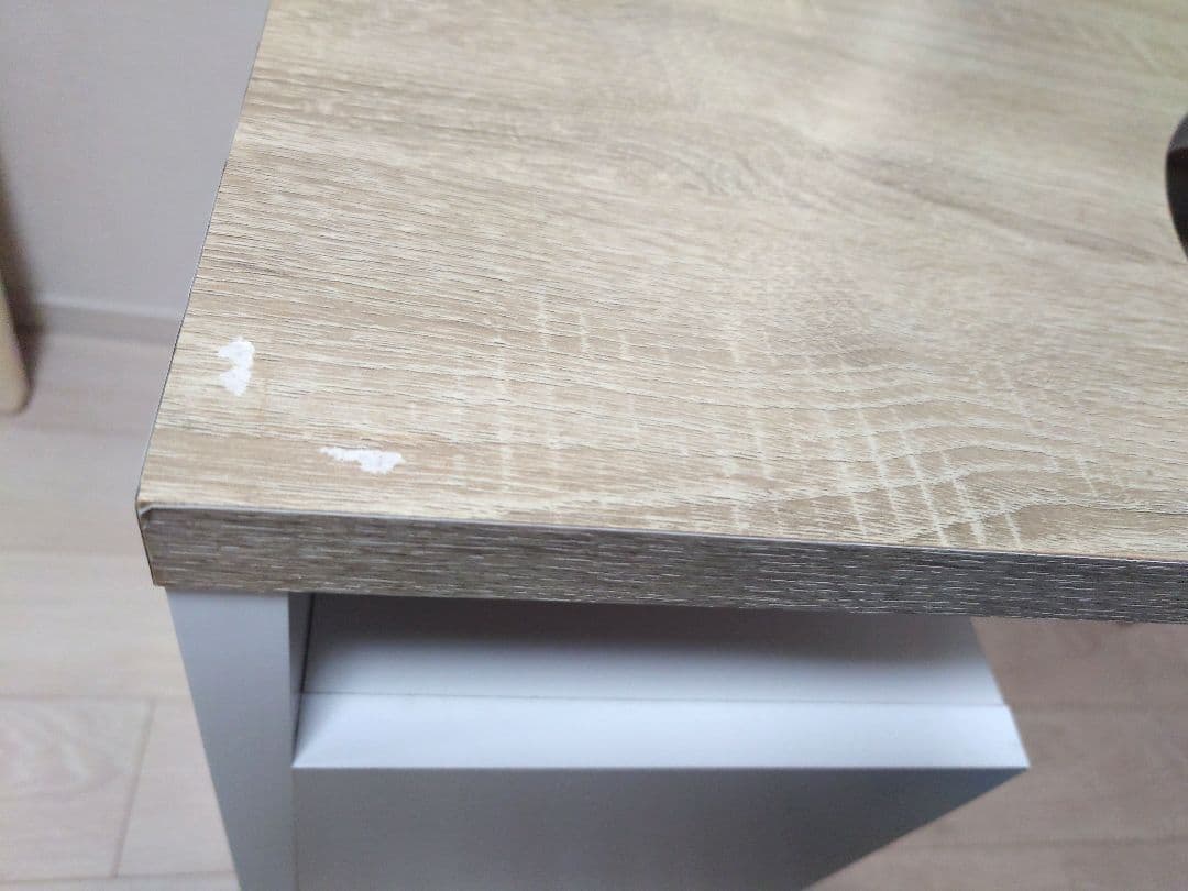 送料込　LOWYA ロウヤ L字型PCデスク