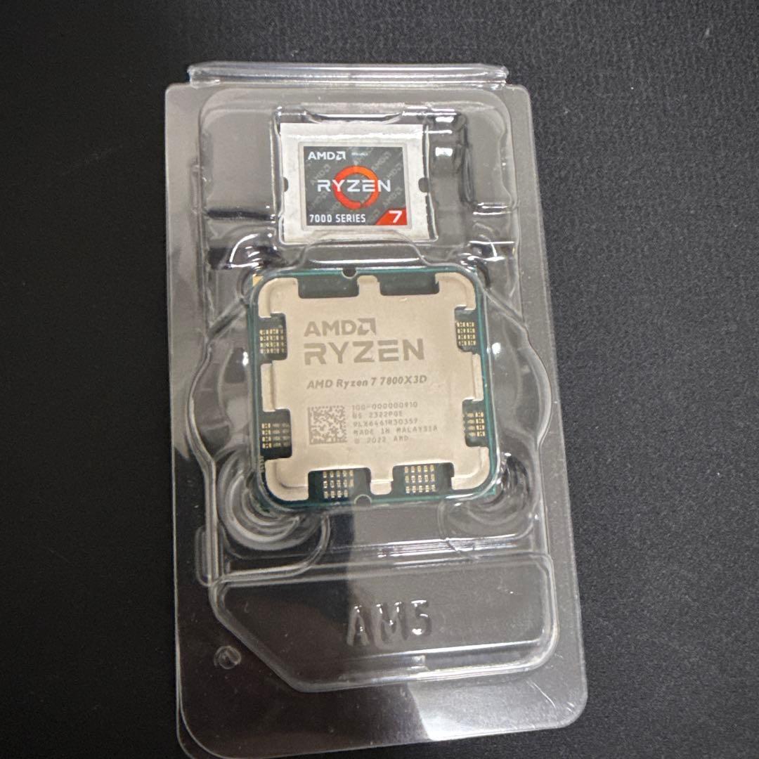 AMD RYZEN 7800X3D 国内正規品