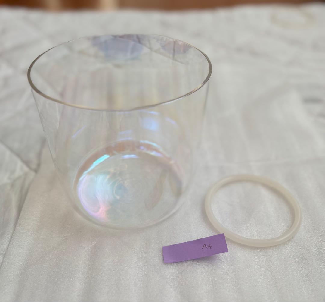 クリスタルボウル5個と収納バッグセット