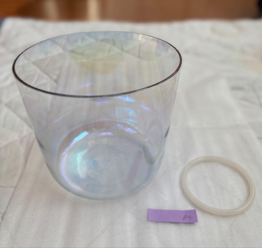 クリスタルボウル5個と収納バッグセット