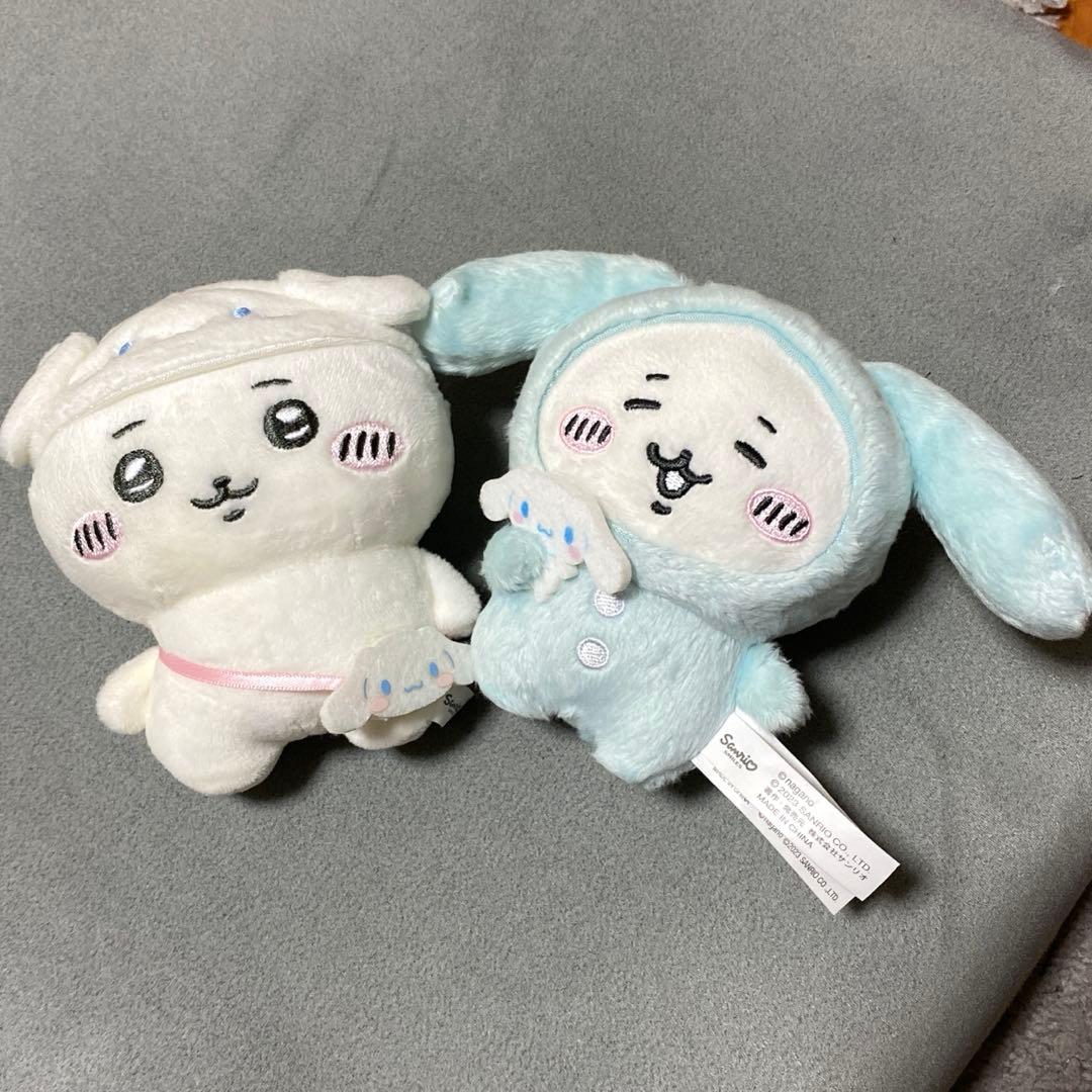ちいかわ　サンリオキャラクターズ　コラボマスコット　3点セット