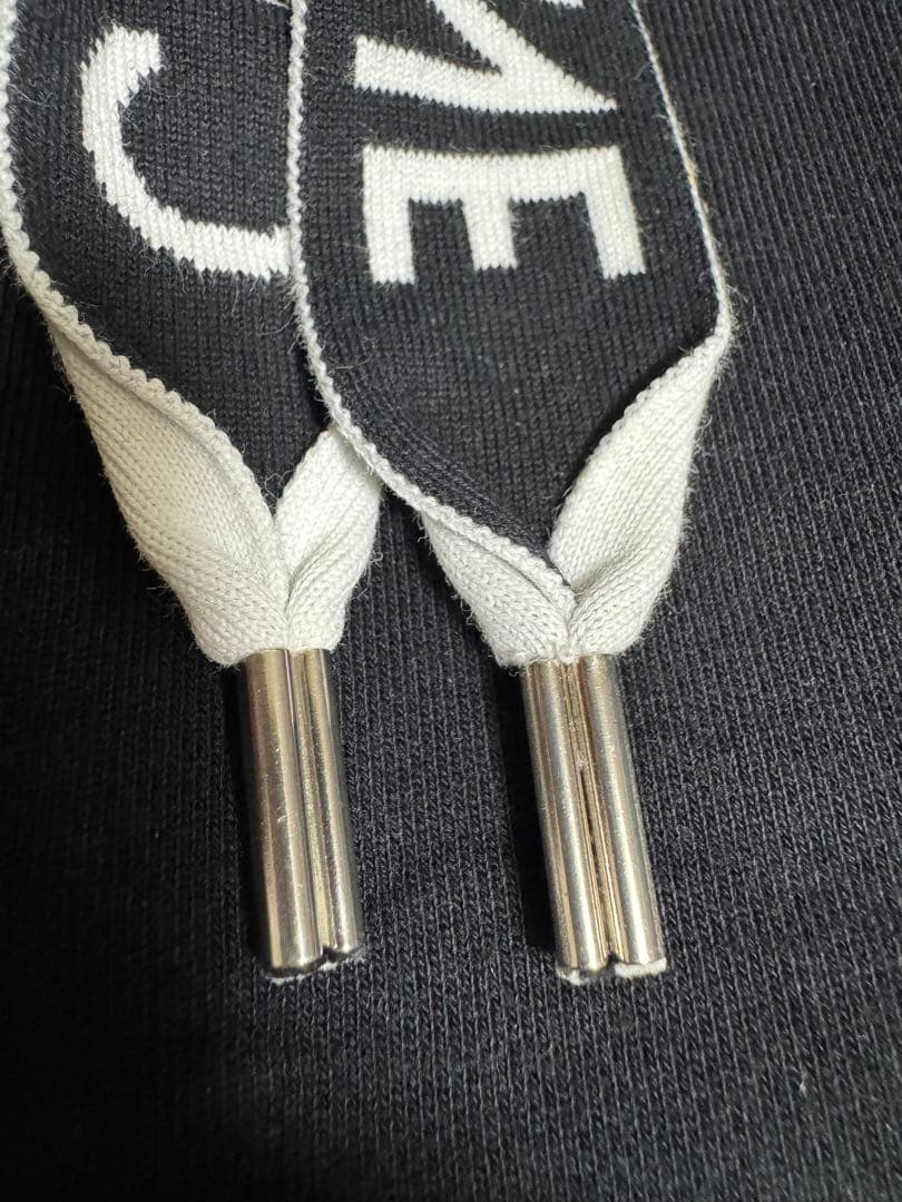 CELINE ブラック フード付きパーカー Lサイズ