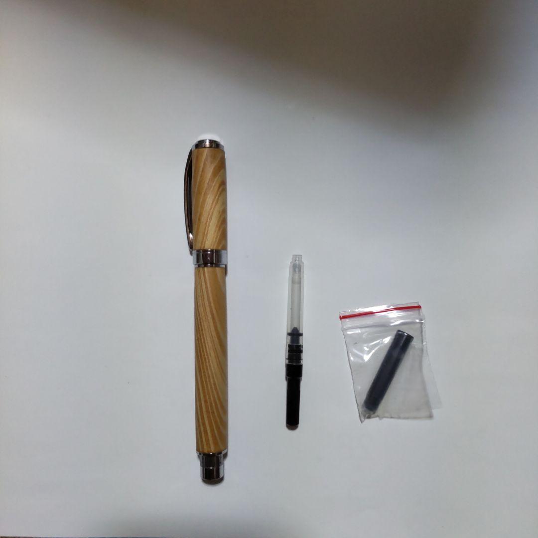 手作り万年筆 屋久杉 イリジウムポイント