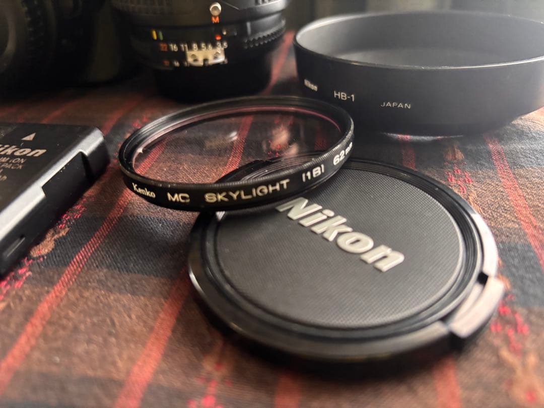 最終価格★NikonD530ズームレンズ純正バッテリー2個10219ショット