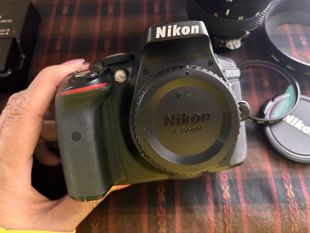 最終価格★NikonD530ズームレンズ純正バッテリー2個10219ショット