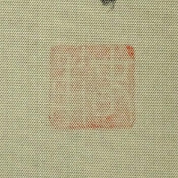 【真作】掛軸 植田春甫『四季花図』絹本 肉筆 共箱付 掛け軸 a041713