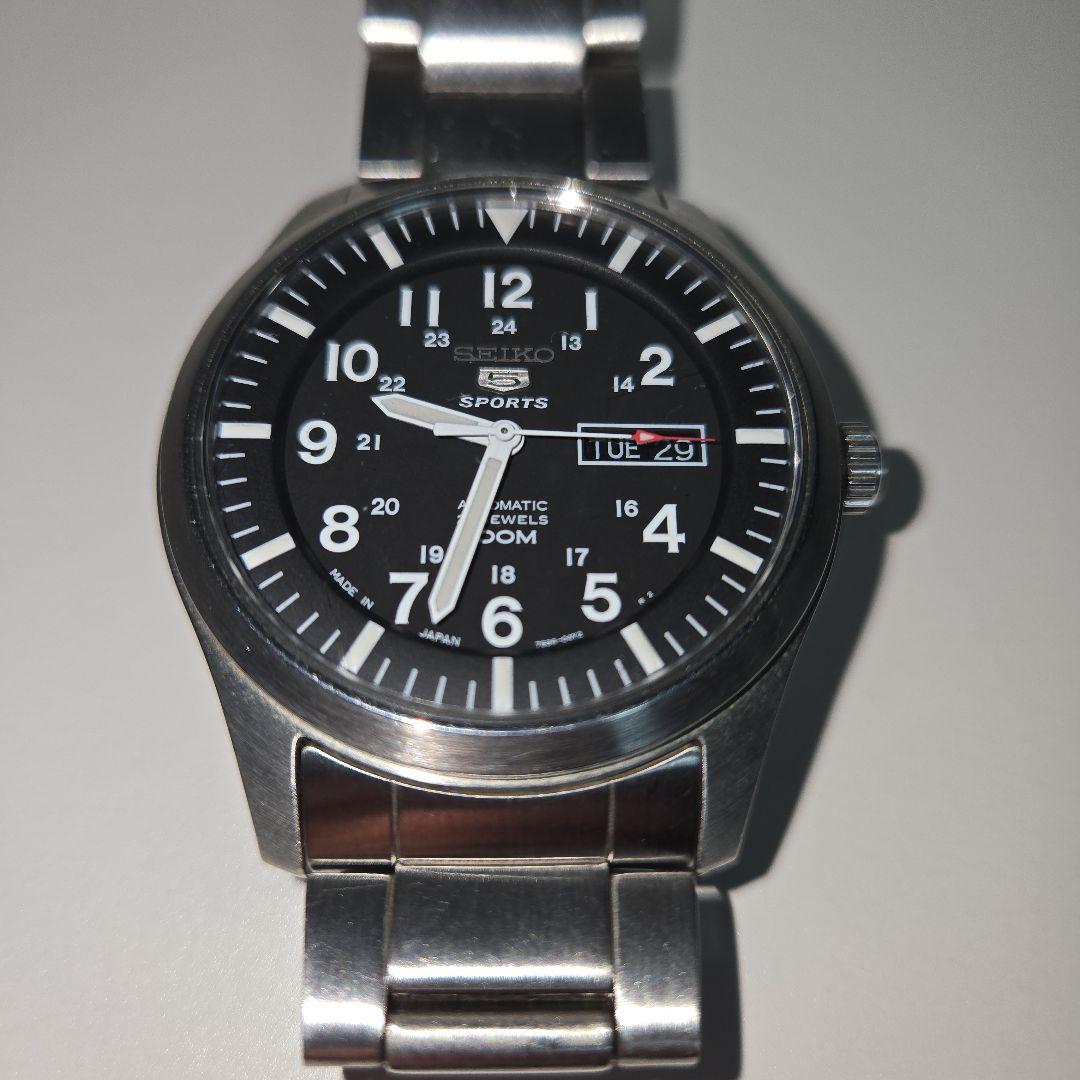 SEIKO 5SPORTS 自動巻き時計