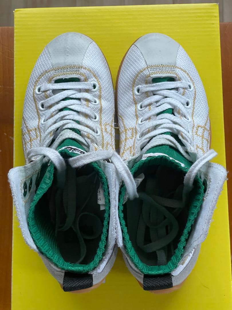 Onitsuka Tiger ボクシングシューズ ハイカット ホワイト/グリーン