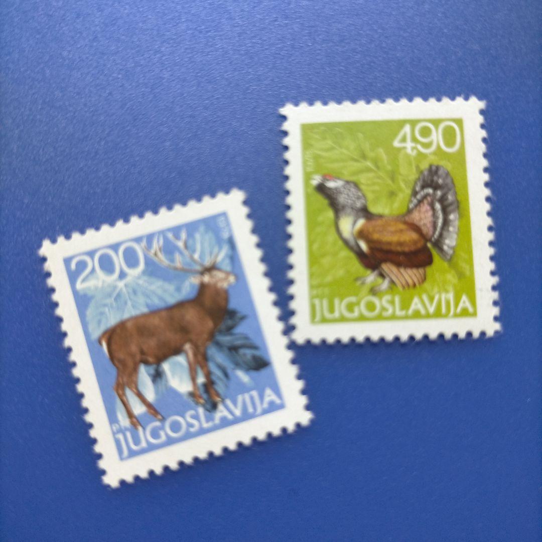 4026　外国切手 ユーゴスラビア 1978年　動植物 シリーズ　8種完未使用