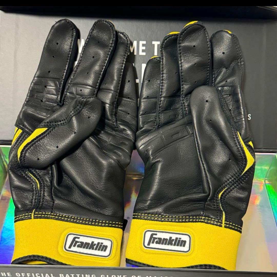 Franklin Custom Powerstrap 黄×黒 Mサイズ バッテ