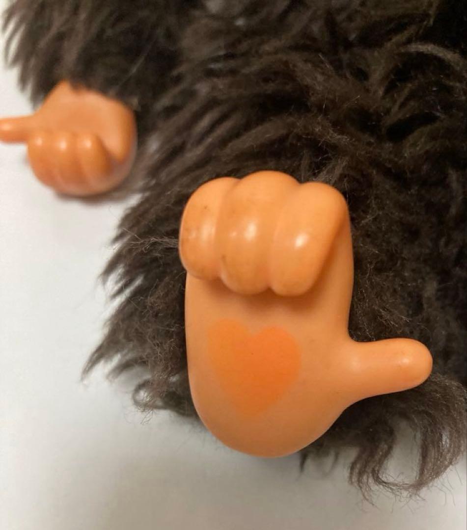 【昭和レトロ】スリープアイ モンキーぬいぐるみ