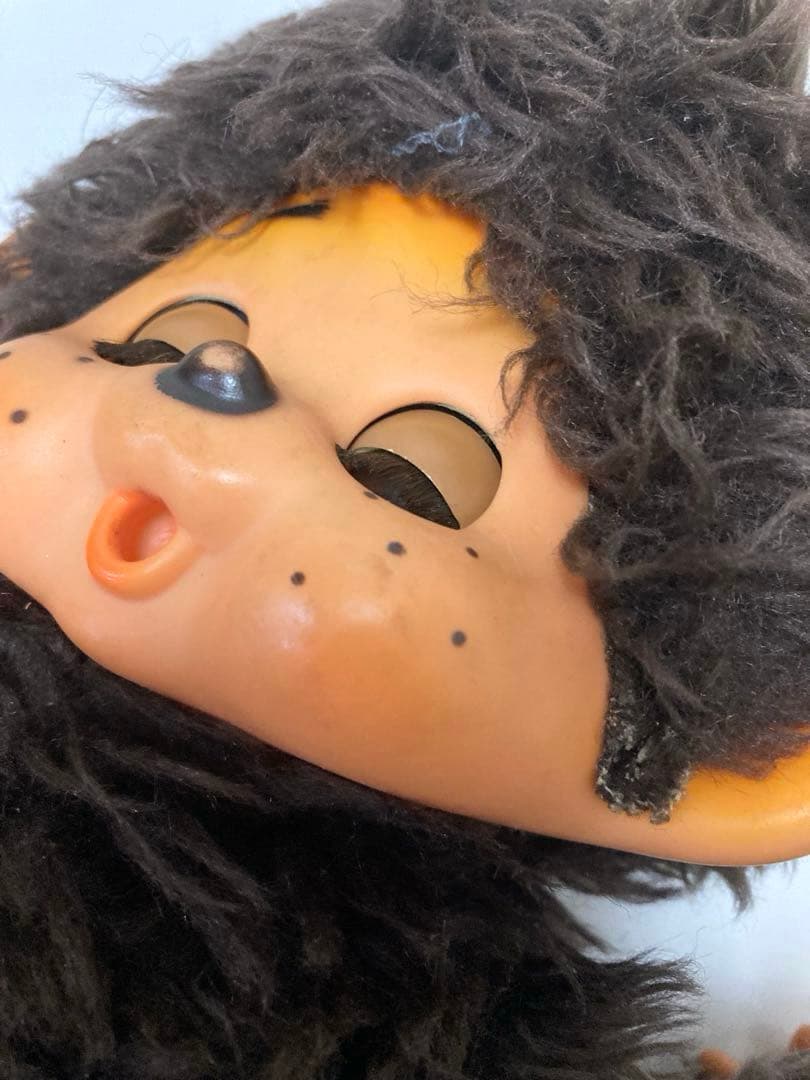 【昭和レトロ】スリープアイ モンキーぬいぐるみ