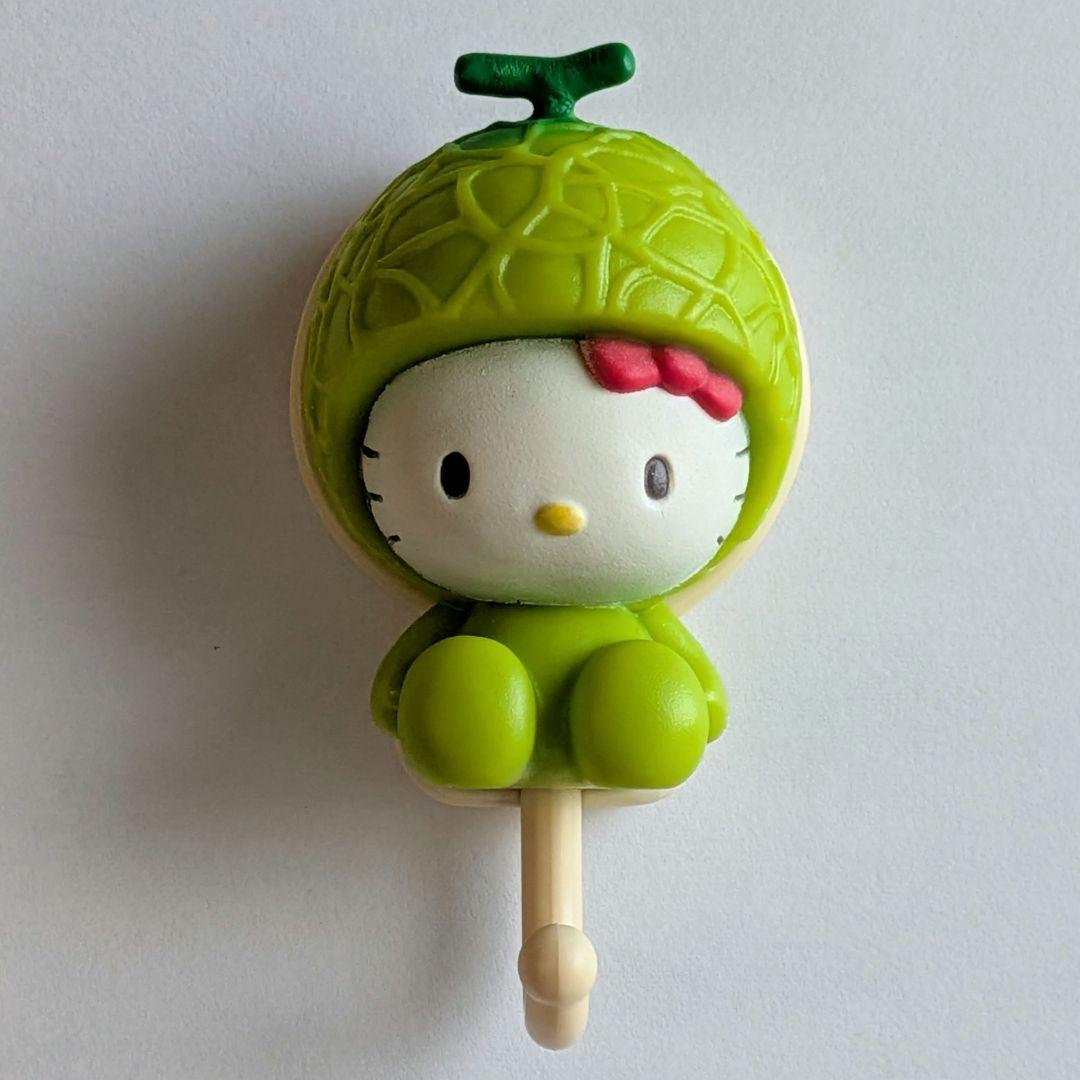 ハローキティ フルーツマグネットフック 8個セット なっちゃん！景品 平成レトロ