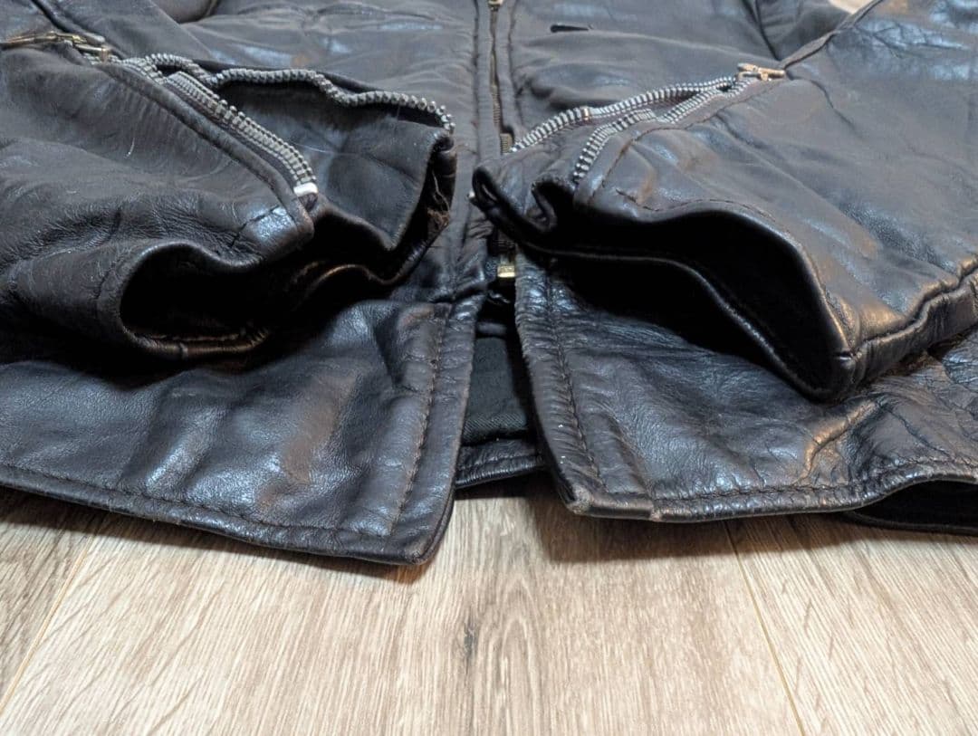 80S【USA製】Brooks Leather Sportswear シングル